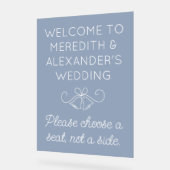 Choisir un siège pas un côté Translucide Mariage b (Angle)