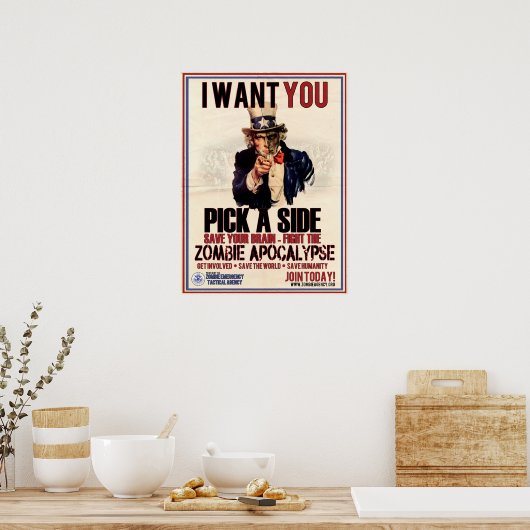 Choisir une affiche d'oncle secondaire Sam (Cuisine)