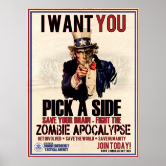 Choisir une affiche d'oncle secondaire Sam