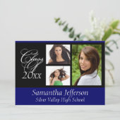 Choisir une invitation de graduation couleur (Debout devant)