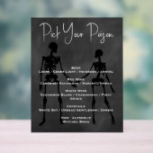 Choisir votre poison Squelette Mariage menu (Neutre)