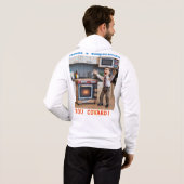 “Choisis une température, lâche !” Sweat à capuche (Dos entier)