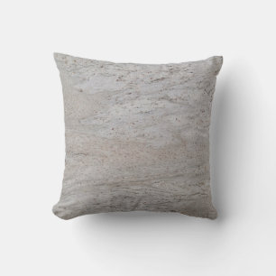 Choisissez Couleur arrière.. Coussin blanc en marb