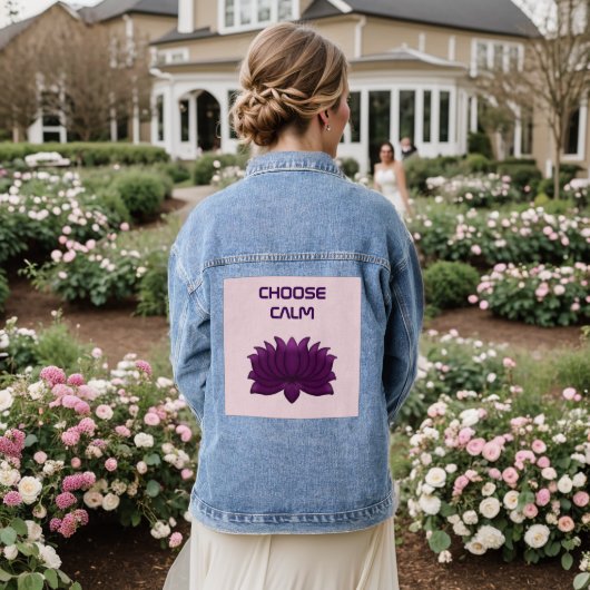 Choisissez Fleur de Lotus Violet Calme  (Mariage Retour)