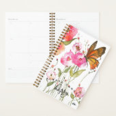 Choisissez Happy Butterfly Garden Spiral Planner (Devant avec enveloppe)
