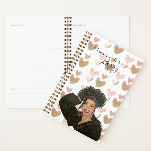 Choisissez Happy Spiral Planner (Devant avec enveloppe)