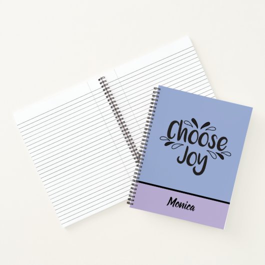 Choisissez Joy Citation Carnet Spiral (Intérieur)