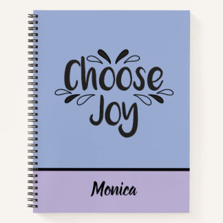 Choisissez Joy Citation Carnet Spiral