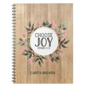 Choisissez Joy Romans 15:13 Carnet Spiral (Devant)