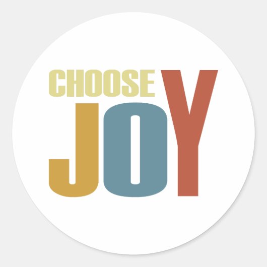Choisissez Joy Sticker (Devant)