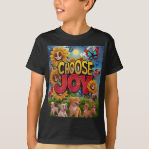 Choisissez Joy : T-shirt pour enfants inspirant