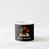 "Choisissez la bravoure" Espresso Mug (Devant)