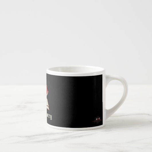 "Choisissez la bravoure" Espresso Mug (Droite)