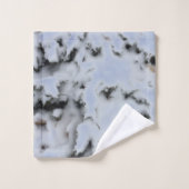 Choisissez la neige Camo de couleur (Gant de toilette)