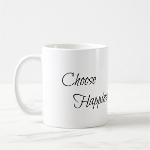 Choisissez la tasse de bonheur