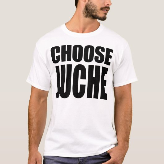 Choisissez le T-shirt de Juche (Devant)