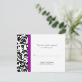 Choisissez vos propres cartes de réponse Mariage c (Debout devant)