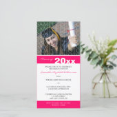 Choisissez votre Faire-part de graduation personna (Debout devant)