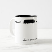choisissez votre tasse de moustache (Devant gauche)