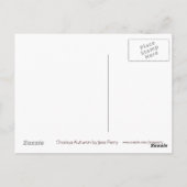 Choisya Autumn 2 briefkaart (Achterkant)