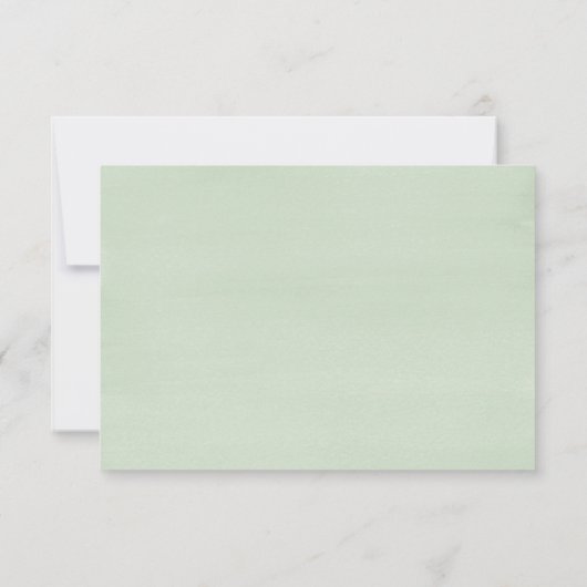 Choix de menu vert et violet pour un mariage succu (Dos)