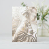 Choix de repas mariage en marbre doux RSVP (Debout devant)