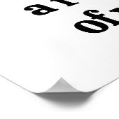 Choix que vous faites Poster (Coin)