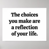 Choix que vous faites Poster (Devant)