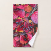 Chokecherries d'automne - Ensemble de serviettes d (Serviette à main)