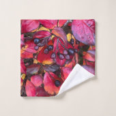 Chokecherries d'automne - Ensemble de serviettes d (Gant de toilette)