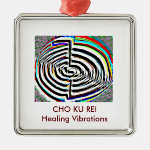 Chokuray Reiki - CHO KU REI Metalen Ornament