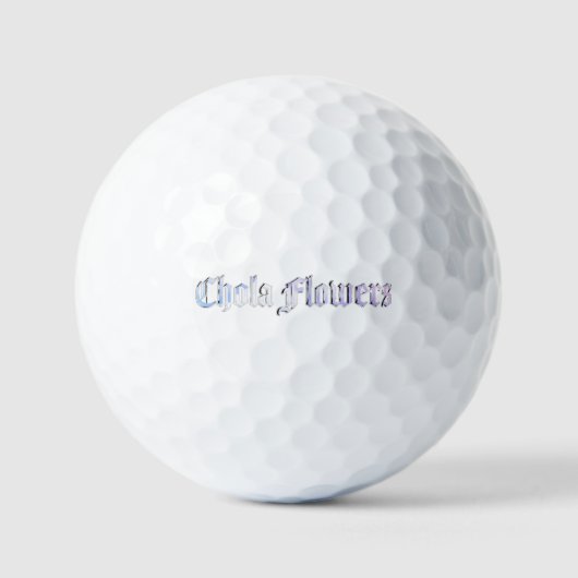 Chola Flowers Origineel | Wilson Ultra Distance Go Golfballen (Voorkant)