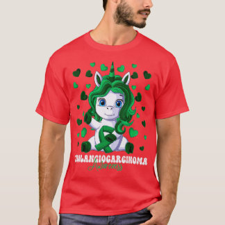 Cholangiocarcinoom Bewustmafheid Maand Green Ribbo T-shirt