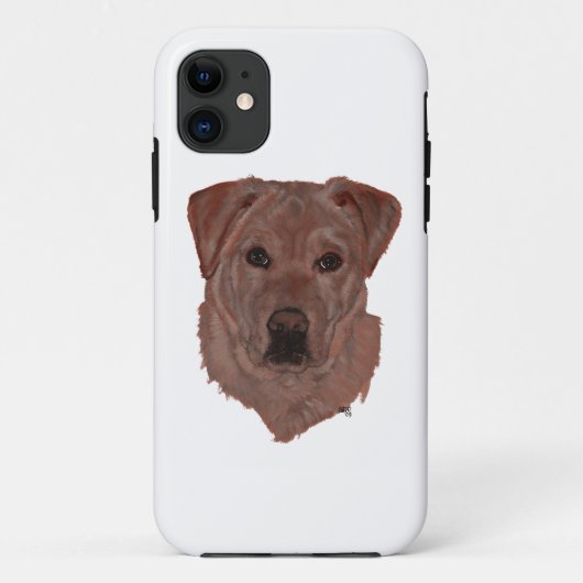 Cholcolate Brown Labrador Retriever Case-Mate iPhone Case (Achterkant)