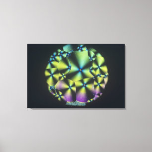 Cholesterol Crystals Canvas Afdruk