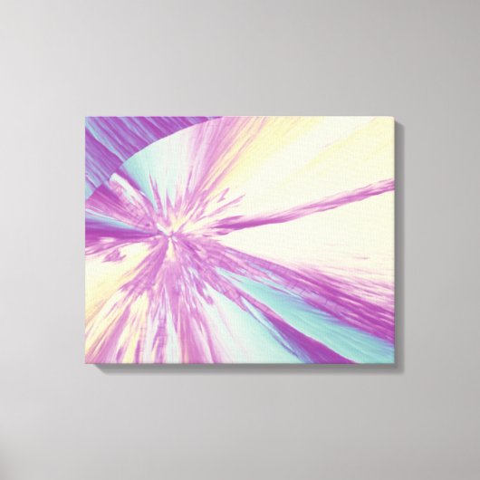 Cholesterol kristal canvas afdruk (Voorkant)