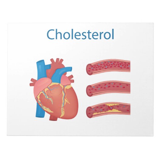Cholesterol Notitieblok (Voorkant)