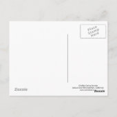 Chollas Cactus Sunrise Briefkaart (Achterkant)