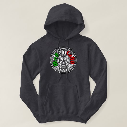 Cholo stijl Mex Chicano Hoodie (Design voorkant)