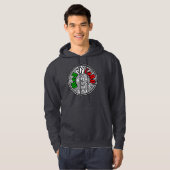 Cholo stijl Mex Chicano Hoodie (Voorkant volledig)