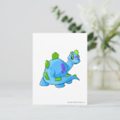 Chomby Blue Briefkaart (Staand voorkant)