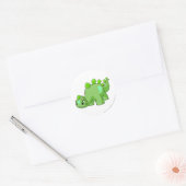 Chomby Green Ronde Sticker (Envelop)