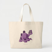 Chomby Paars Grote Tote Bag (Voorkant)