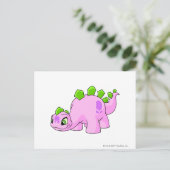 Chomby Pink Briefkaart (Staand voorkant)