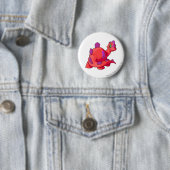 Chomby Red Ronde Button 5,7 Cm (In situ)