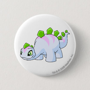 Chomby Striped Ronde Button 5,7 Cm