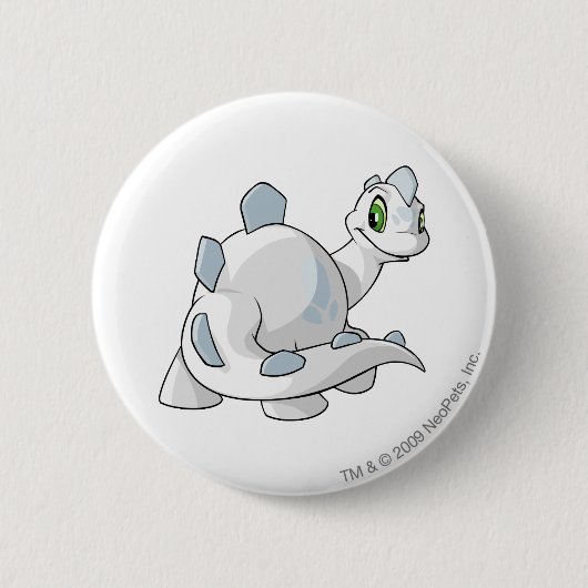 Chomby White Ronde Button 5,7 Cm (Voorkant)