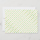 Chomp & Stomp! Dinosaur Boys 3rd Birthday Foto Kaart (Achterkant)