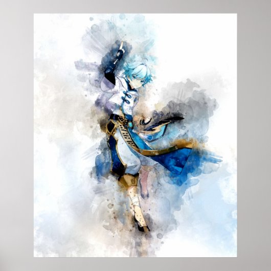 Chongyun Genshin Impact Poster (Voorkant)