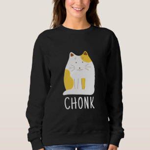 Chonk Cat Funny Scale Meme Trui